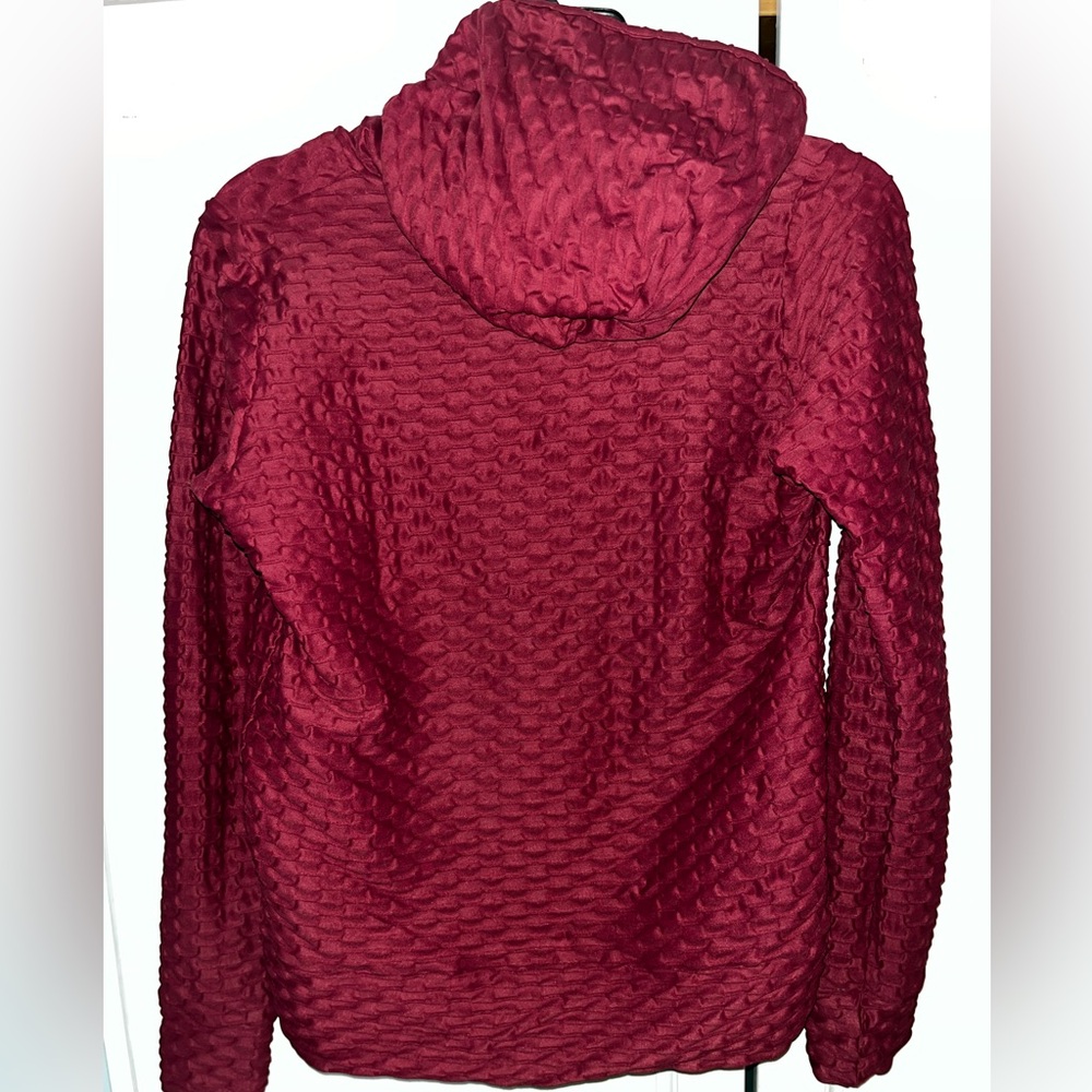 Malbec Chrome Textured Jacket View 2